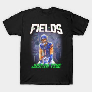 Justin Fields "Just In Time" Bears T-Shirt